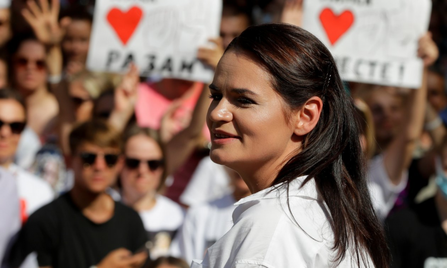 Svetlana Tihanovskaia cere UE să nu recunoască rezultatul alegerilor din Belarus