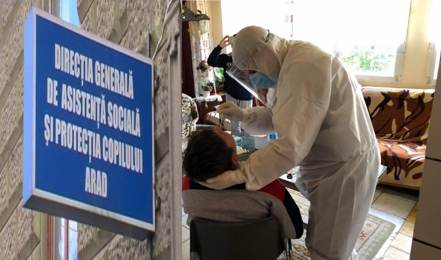 12 persoane cu dizabilități și 13 angajați ai DGASPC Arad, depistați cu coronavirus
