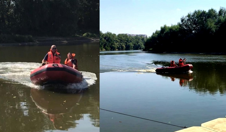 Un elev din Arad care intrat în Mureș și n-a mai ieșit, căutat de salvatori