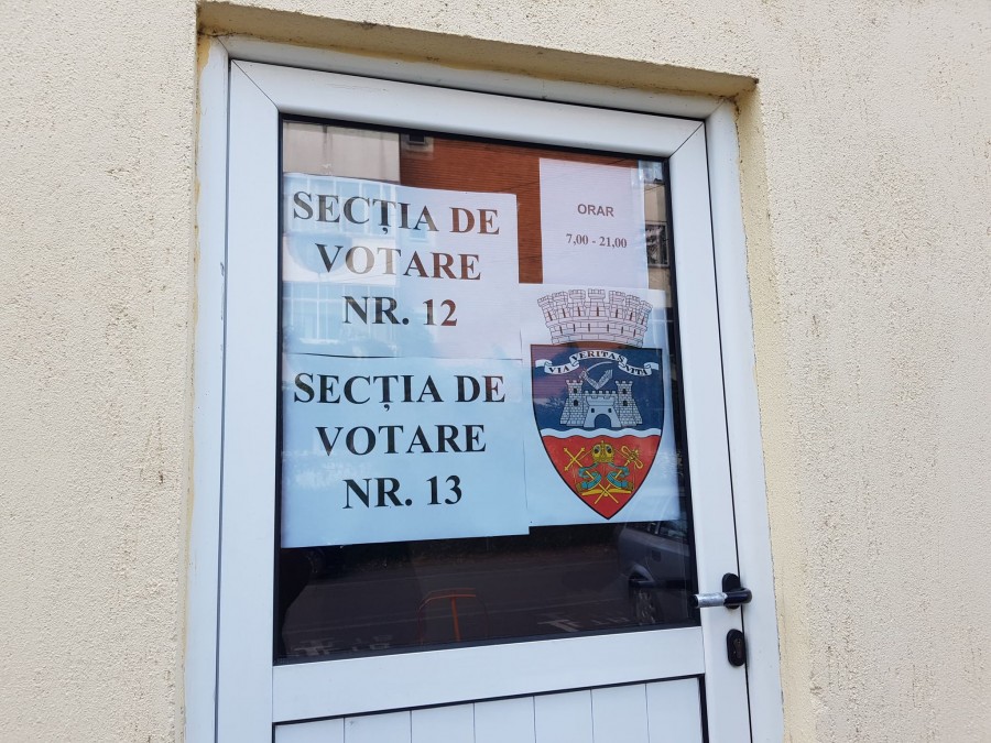 Prezența la vot în județul Arad a fost de 45,08 la sută