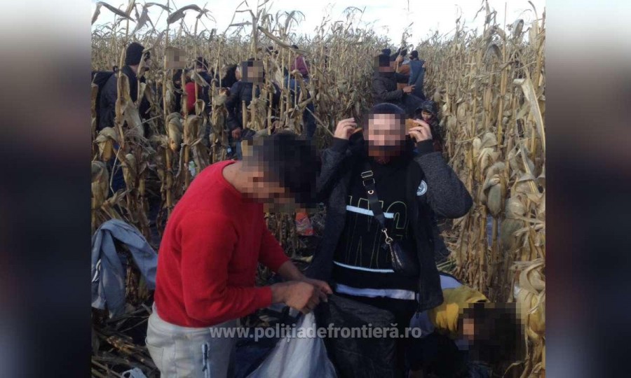 Patruzeci şi şapte de cetăţeni străini depistați de polițiștii de frontieră arădeni