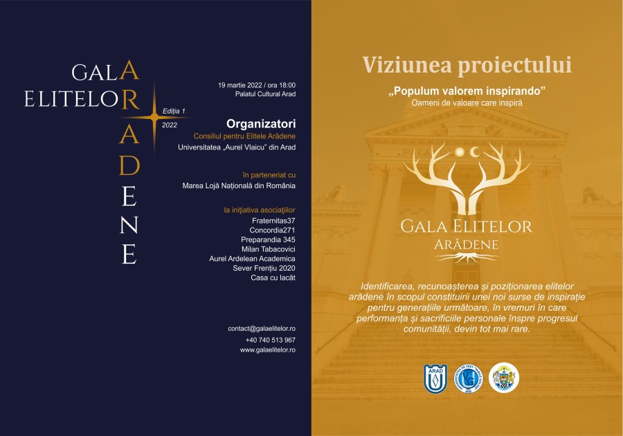 Gala Elitelor Aradene, la prima editie