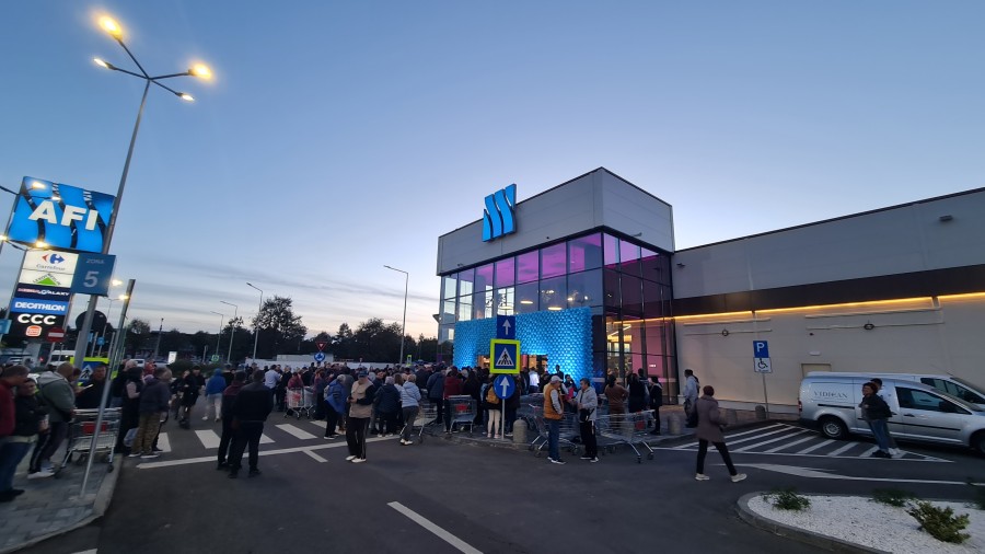 Inaugurarea oficiala AFI Arad - Carrefour, Decathlon si multe alte magazine