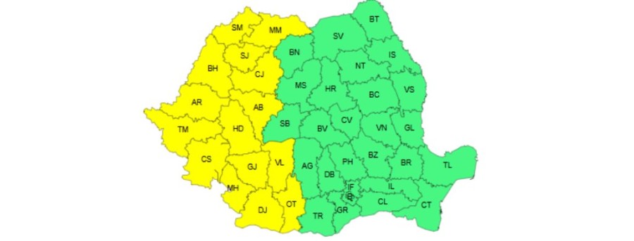 Un nou cod galben de caniculă