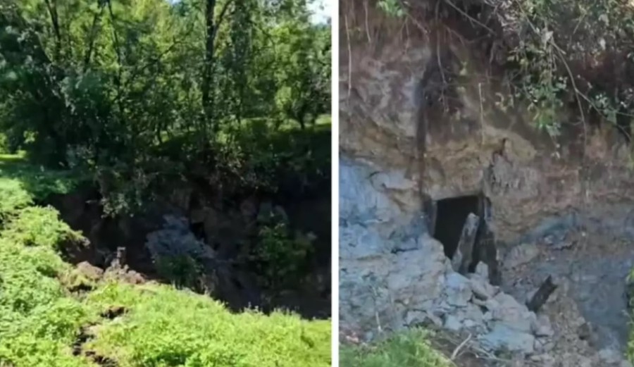 O fostă mină de sare din Maramureș s-a surpat populația din zonă, evacuată de urgență