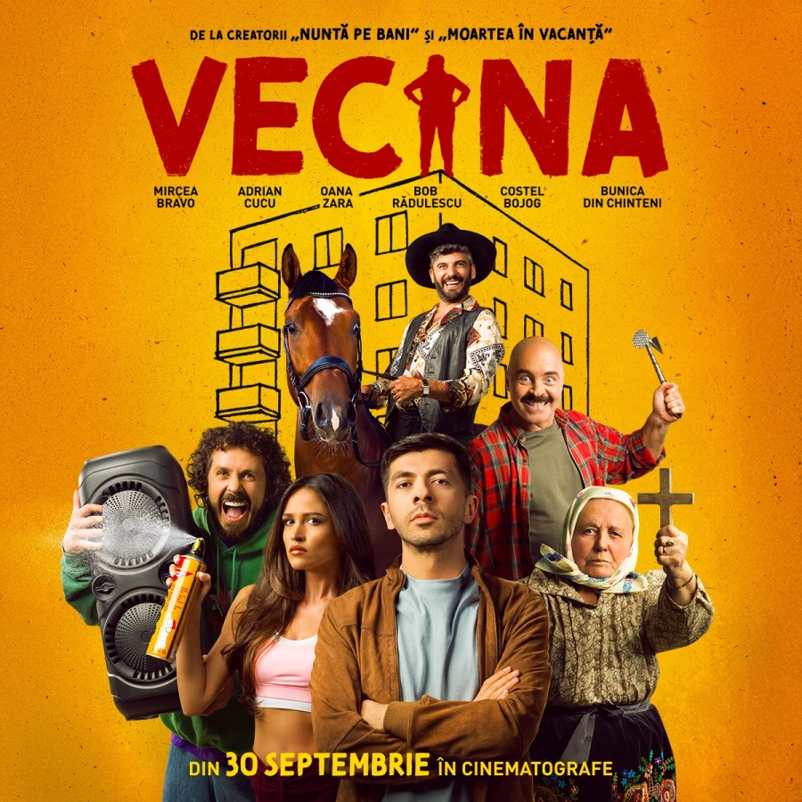 Mircea Bravo, 15.000 euro pierduți din cauza unei vecine. Noua sa comedie este despre ea! “Vecina” ajunge în cinematografe din 30 septembrie