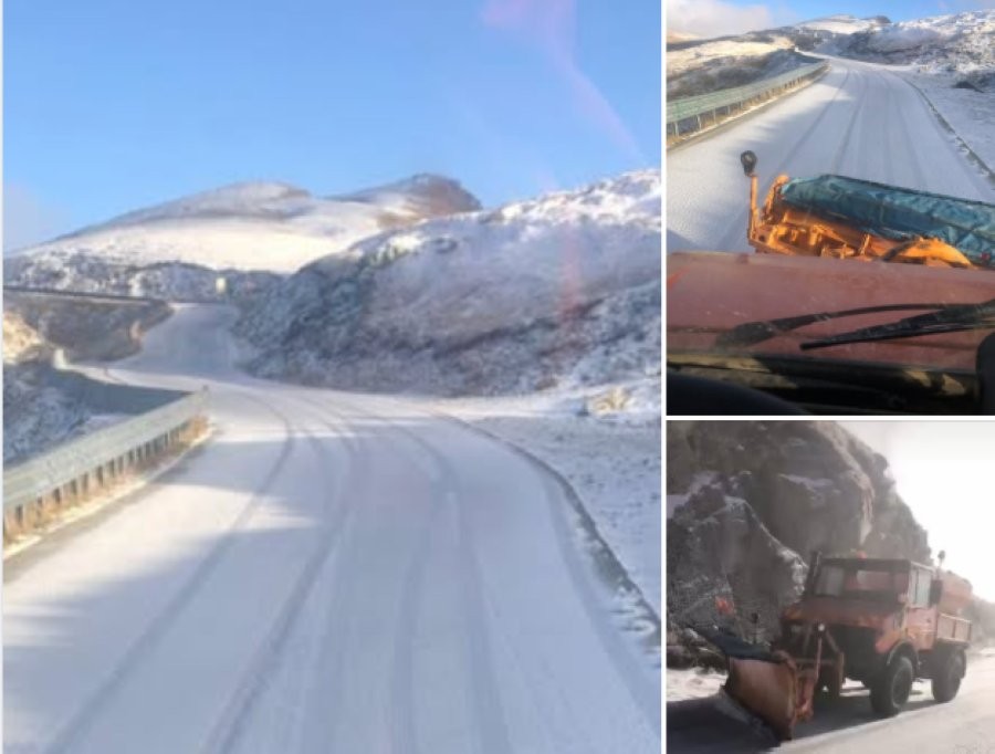 Transalpina îngheață: DN 67C închis între Rânca și Obârșia Lotrului din cauza viscolului (FOTO)