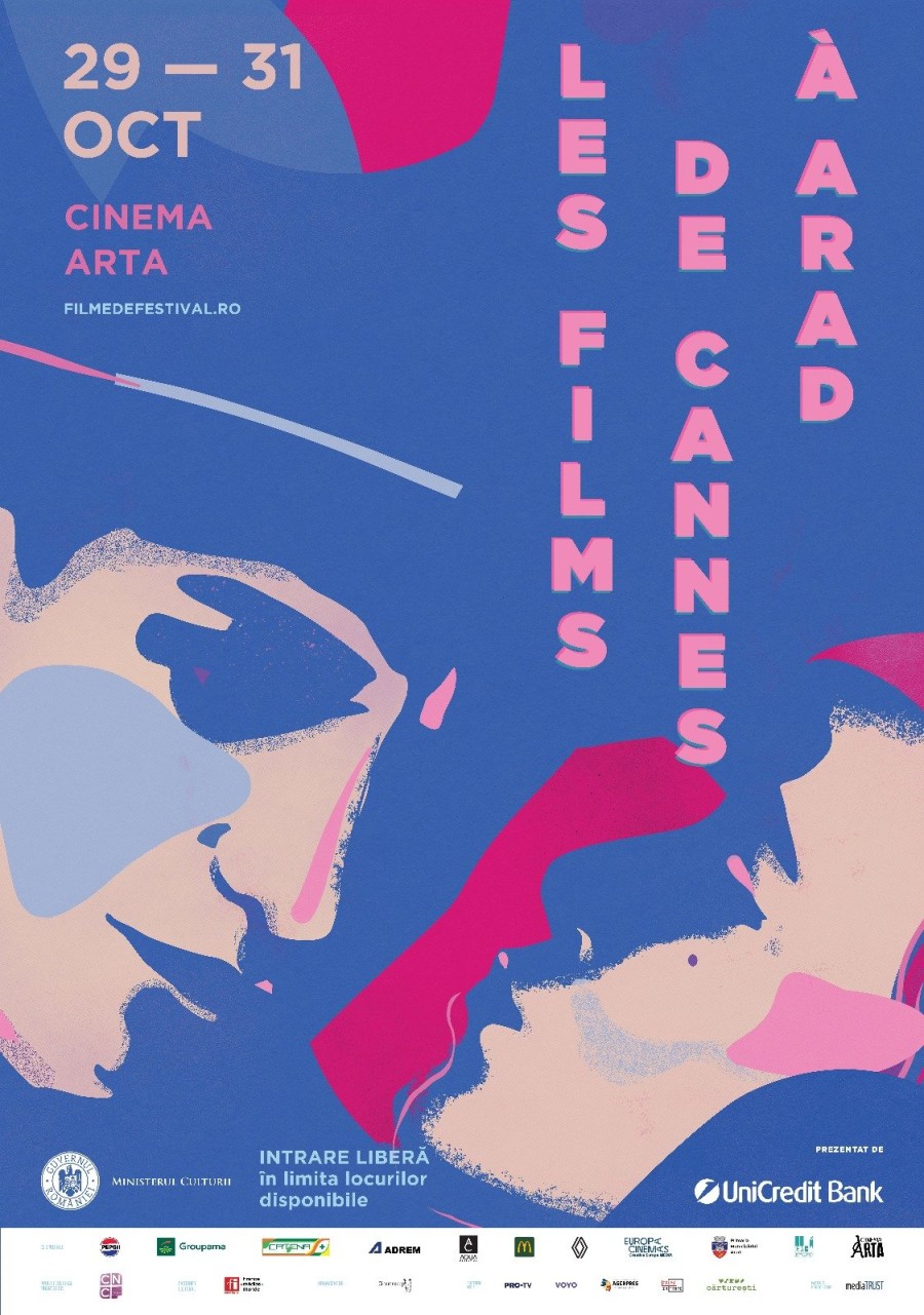 Festivalul „Les Films de Cannes à Arad“ aduce filmele premiate la Cannes în 2025, la Cinematograful „Arta“ din Arad