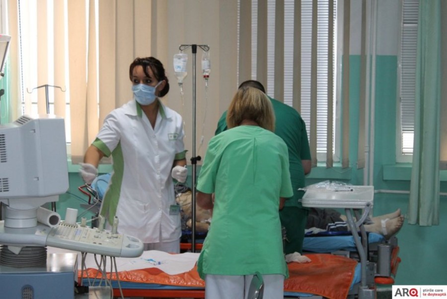 Val de urgențe la Județean: 680 de pacienți în cinci zile și 200 de internați