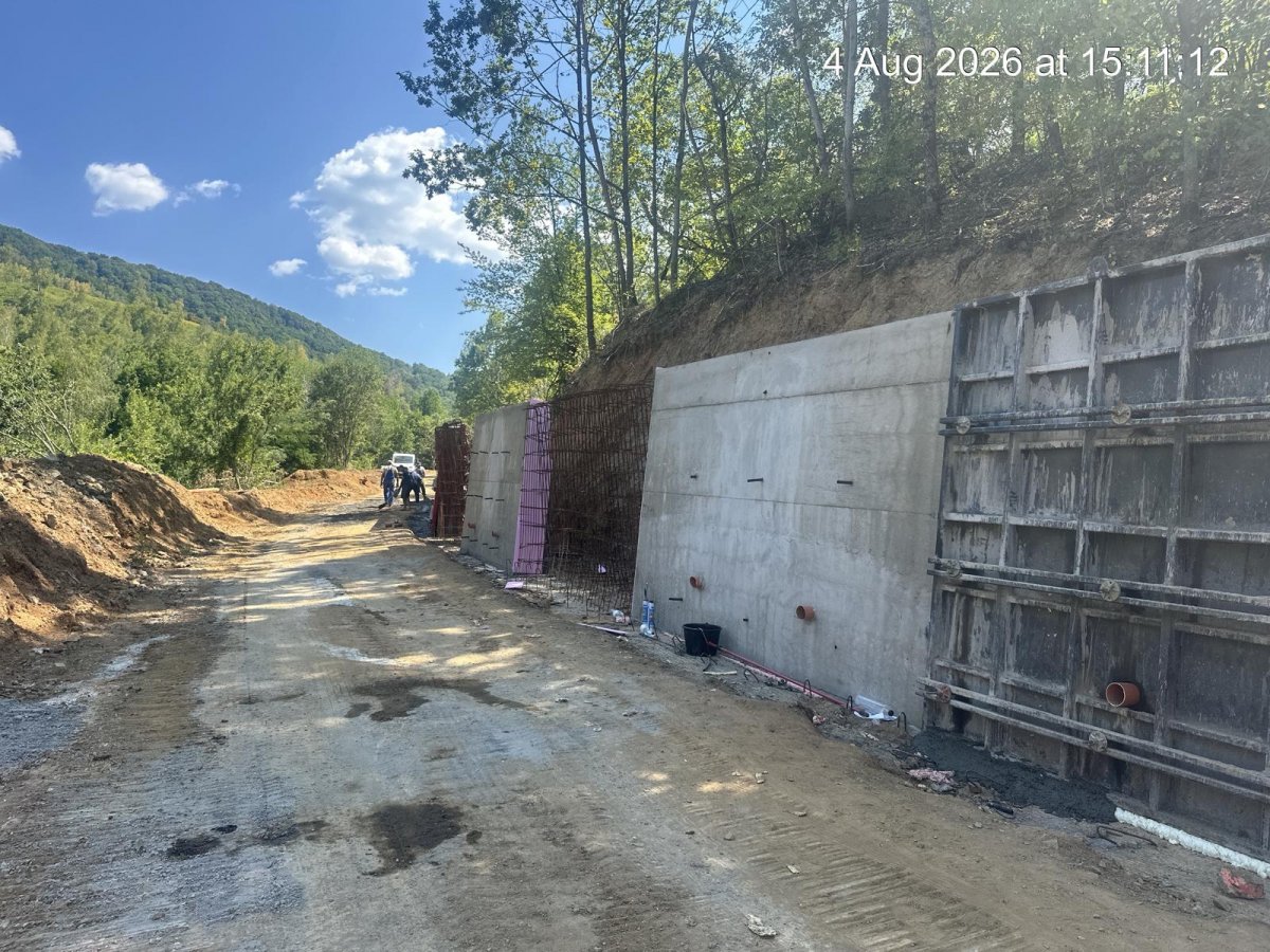 Iustin Cionca: „Pe Drumul Regelui consolidarea versantului avansează, iar investiția de 42 de milioane de euro schimbă viitorul zonei” (FOTO)