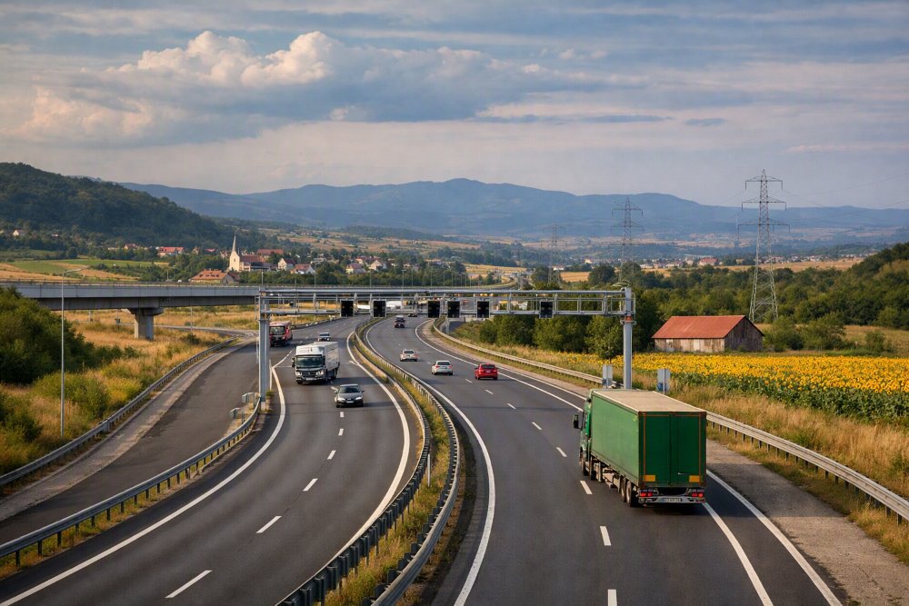 România trece la tarifare rutieră electronică: STRR și TollRo, în aplicare din octombrie
