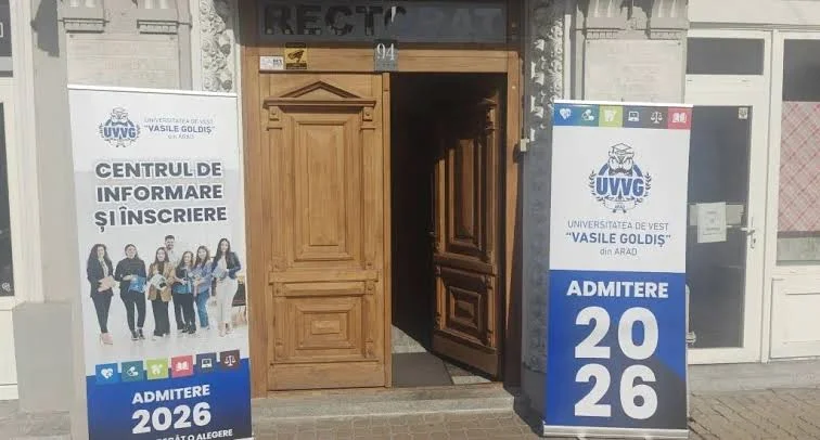 UVVG Arad deschide admiterea de toamnă 2026