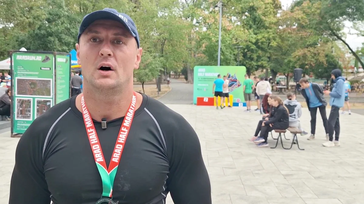 ARAD Run: peste 500 de alergători pe malul Mureșului
