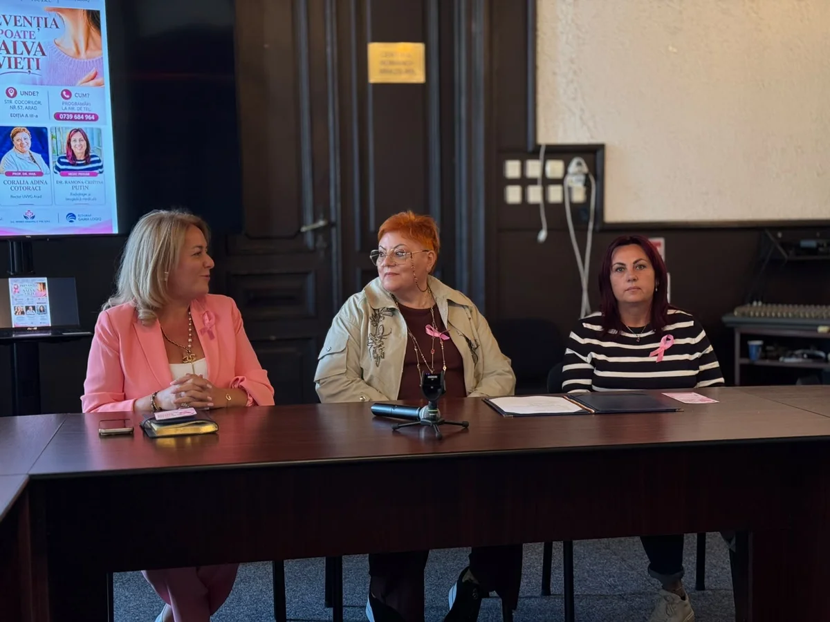 Screening mamar gratuit la Arad: 6 zile de consultații în octombrie