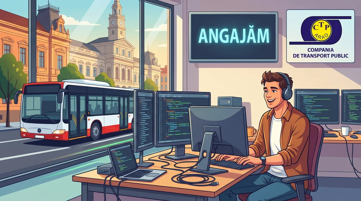 CTP Arad angajează inginer de sistem în informatică